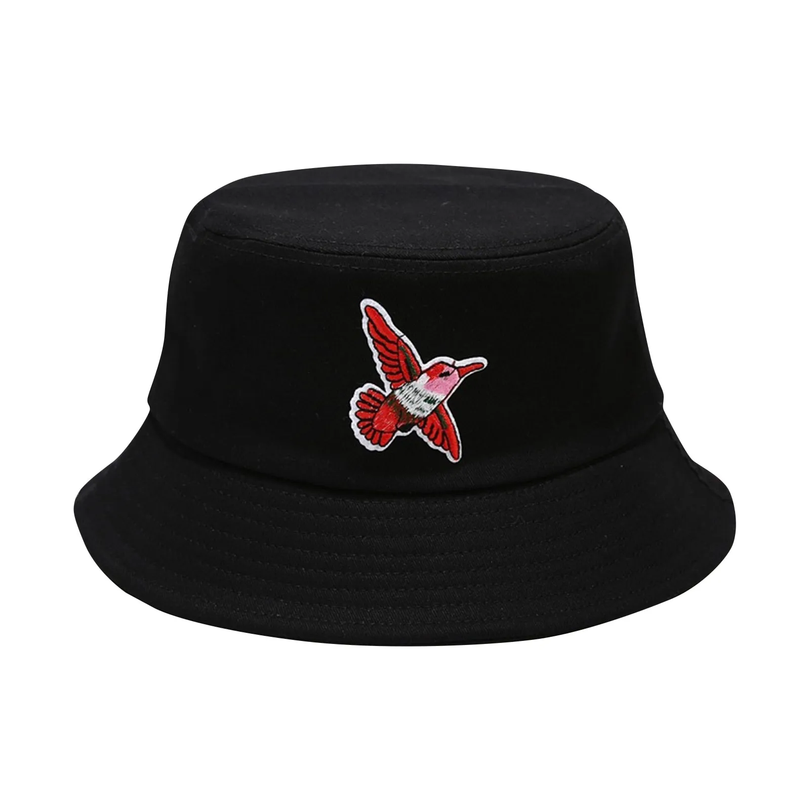 

Adult Fashion Printing Sunshade Hat Fisherman's Hat Basin Hat Outdoor Bucket Hat Bird print