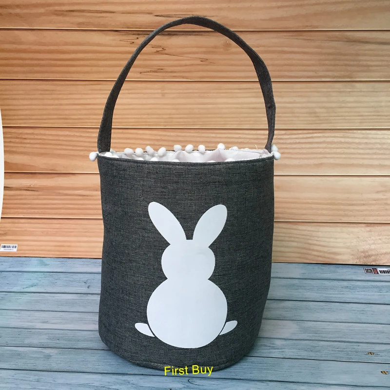 30 шт./лот монограмма персонализированная сублимационная Пасхальная корзина для