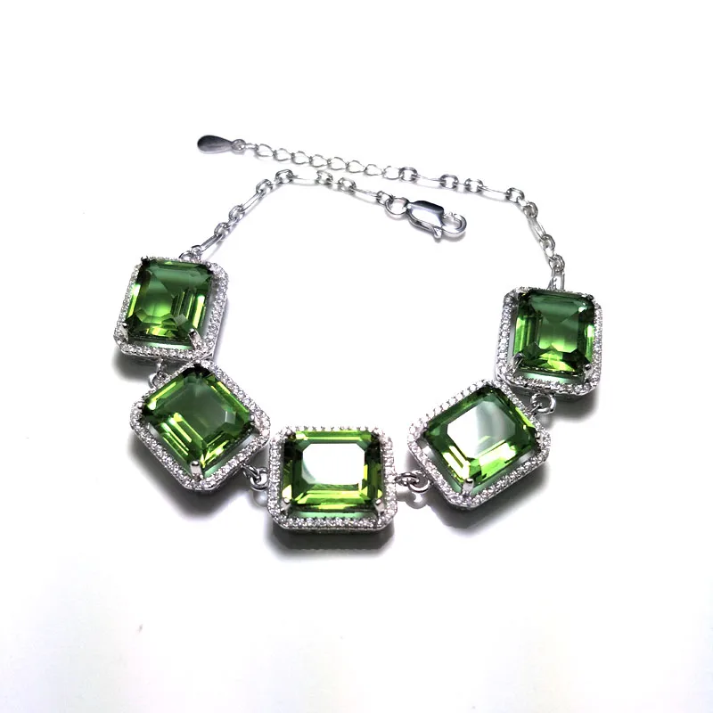 Bolaijewelry, изумительное изменение цвета, созданный браслет из зултанита диасора, Настоящее серебро 925 пробы, хорошее ювелирное изделие для женщин, лучший подарок