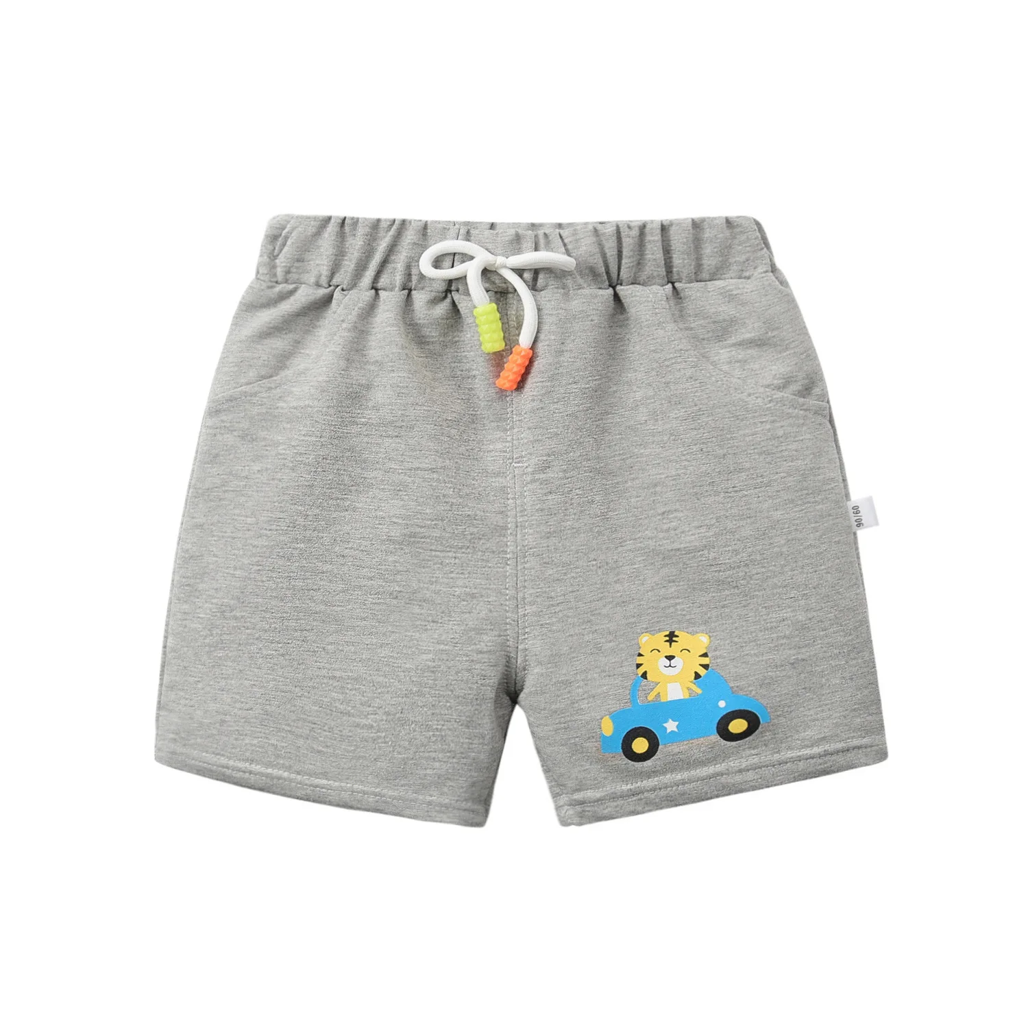 

Baby Boys Girls Summer Thin Shorts Children's Kids Cotton Cute Cartoon Print Drawcord Pants Unisex All-match Cozy Clothing