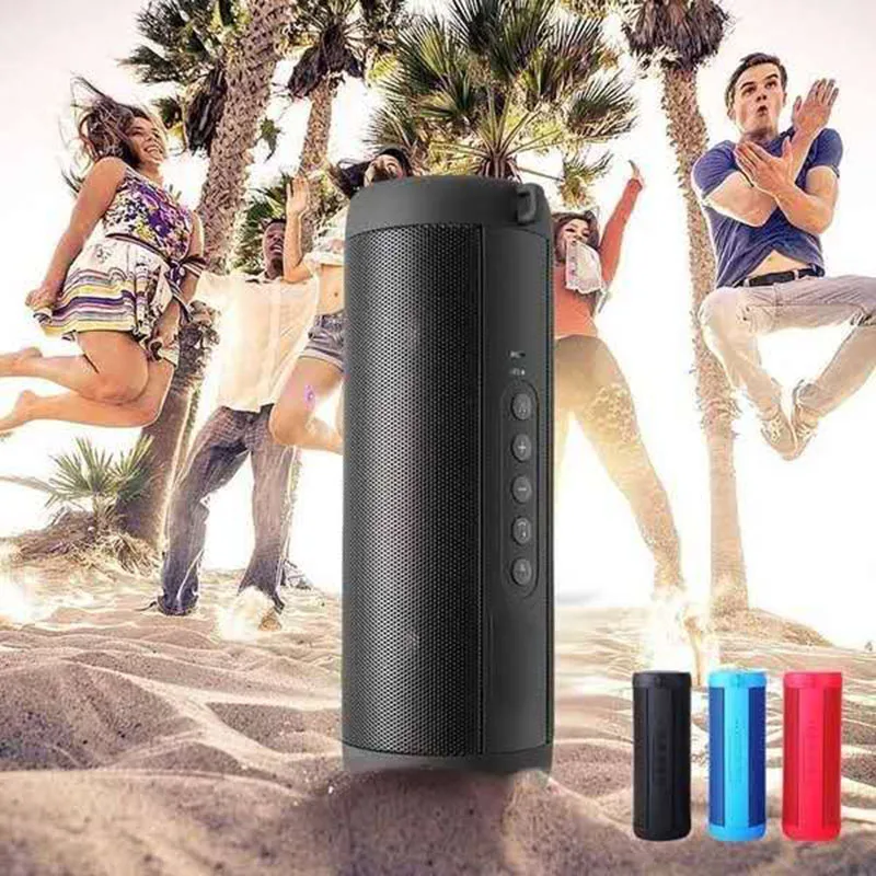 Водонепроницаемая уличная HIFI колонка Беспроводная Bluetooth сабвуфер звуковая