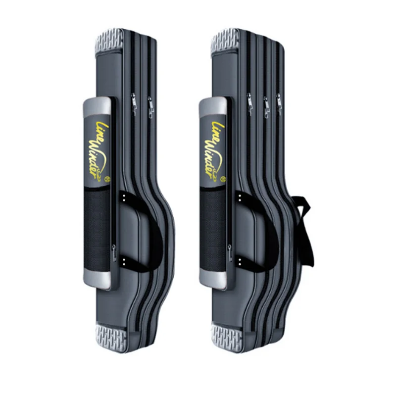 3 Layers Fishing Rod Bag 80/90cm Portable Folding Cover Tackle Tool Carry Case Carrier Backpack For X142G | Спорт и развлечения