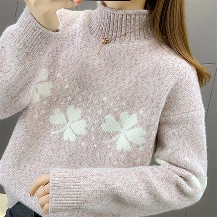 

Autumn New Winter Women's Sweater Loose Outer Wear Women