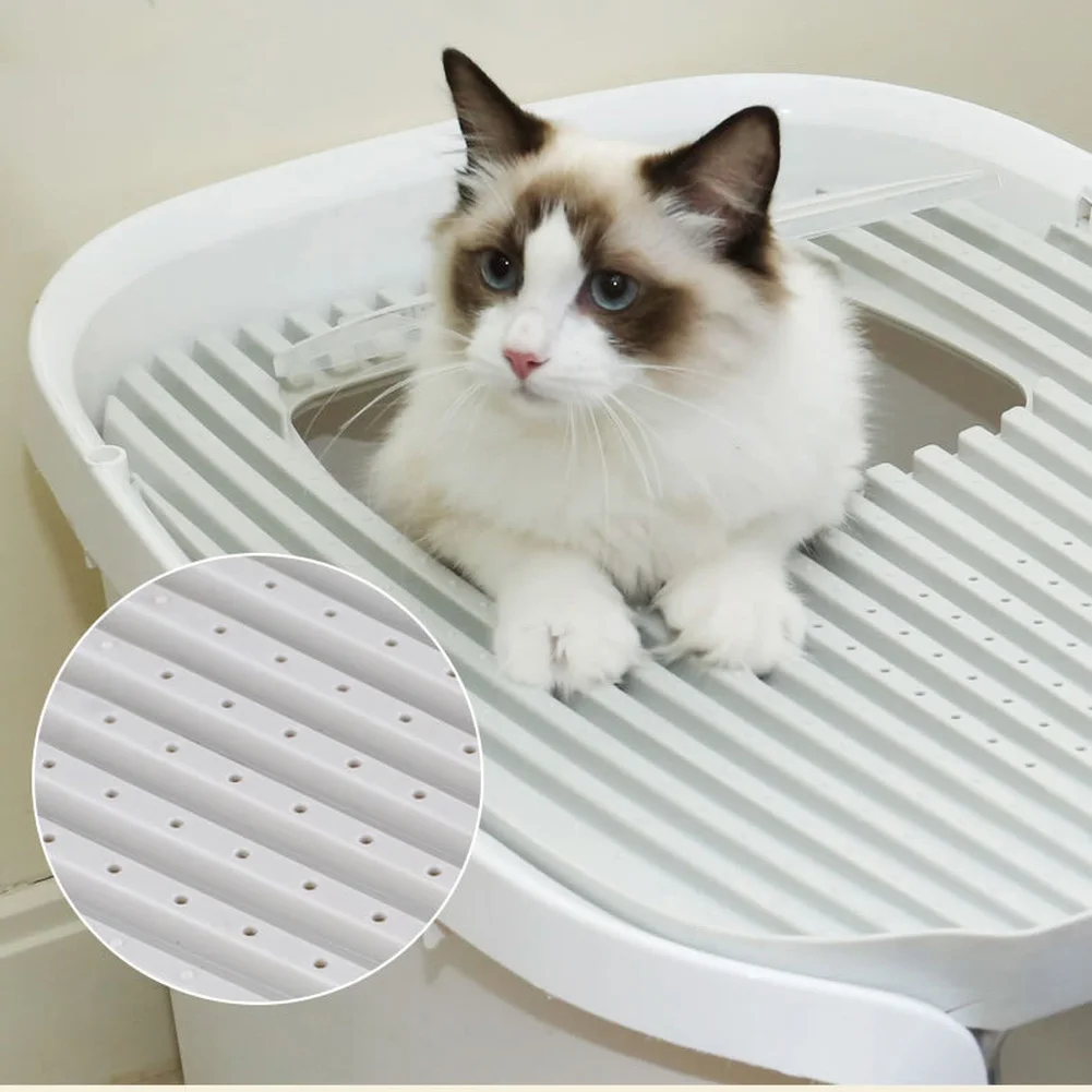 Топ вход Кошачий Ящик для туалета большая ПЭТ туалет фильтрованная крышка с
