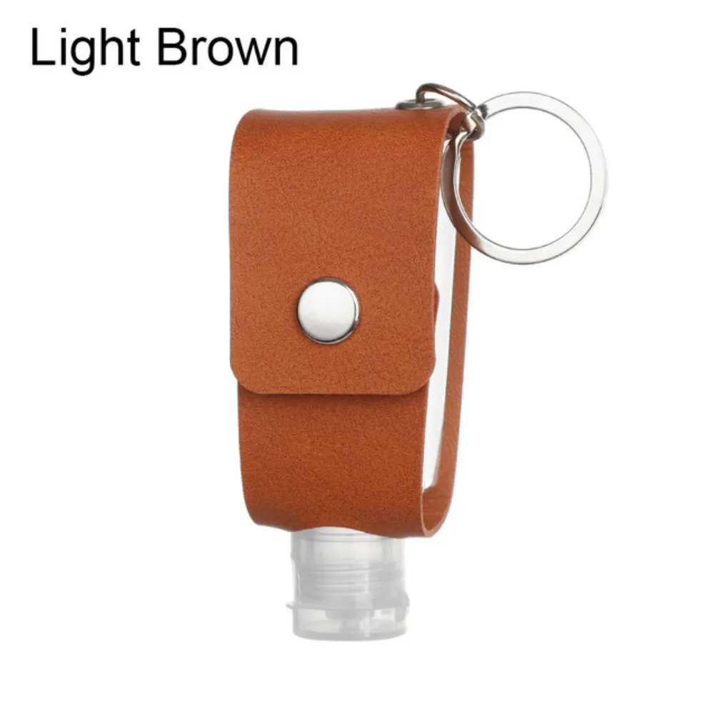 30ml Travel Portable Hand Sanitizer Bottle Keychain Holder Reusable Washing Gel Storage With Carrier | Красота и здоровье