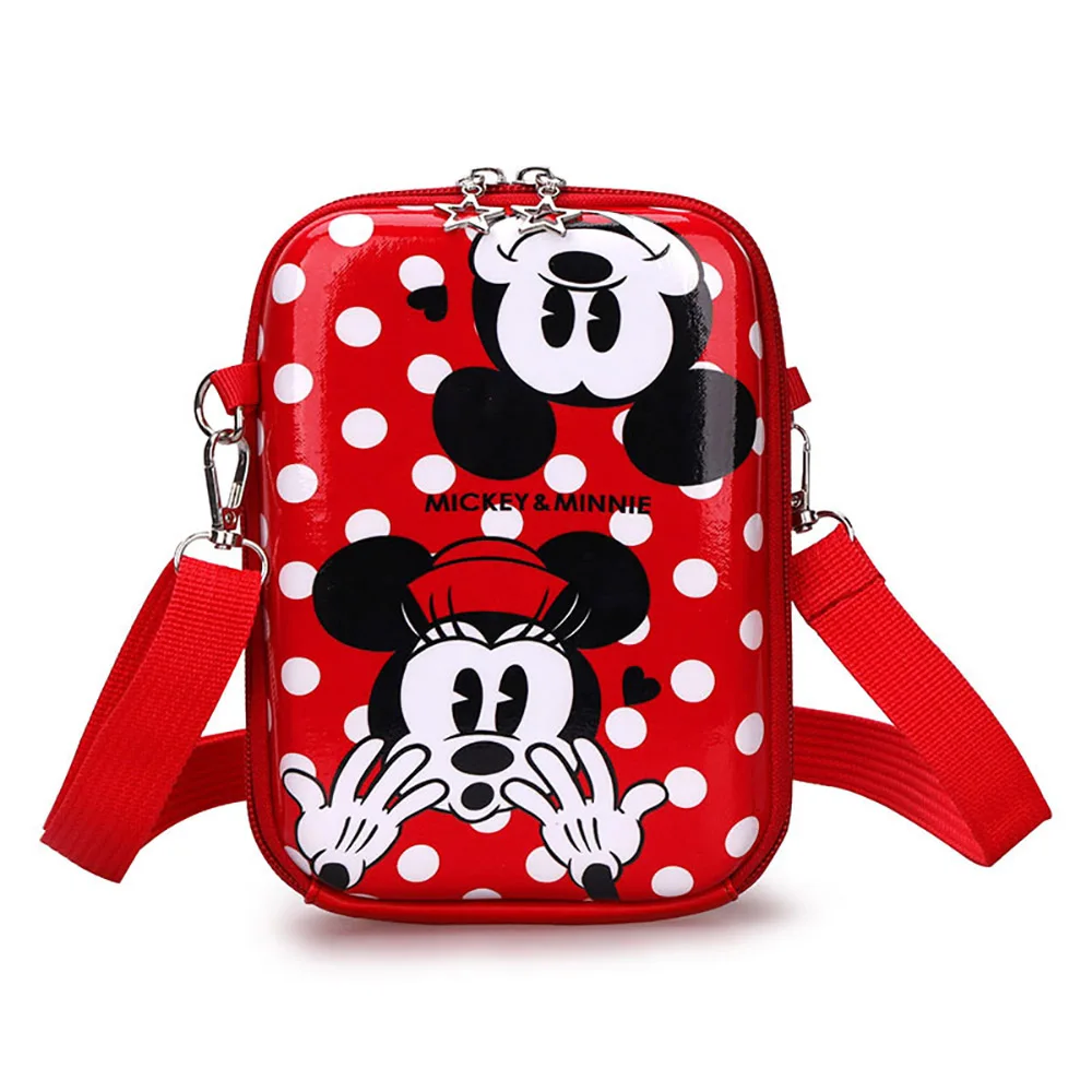 2021 New Mickey Minnie Shoulder Bag Polyester Lightweight Girls Messenger Bag Creative Personality Waterproof Wallet