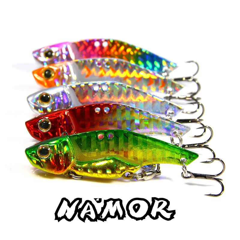 NAMOR тонущий вибрирующий искусственный Baits12G 16 г Приманка VIB Твердые Приманки Рыба