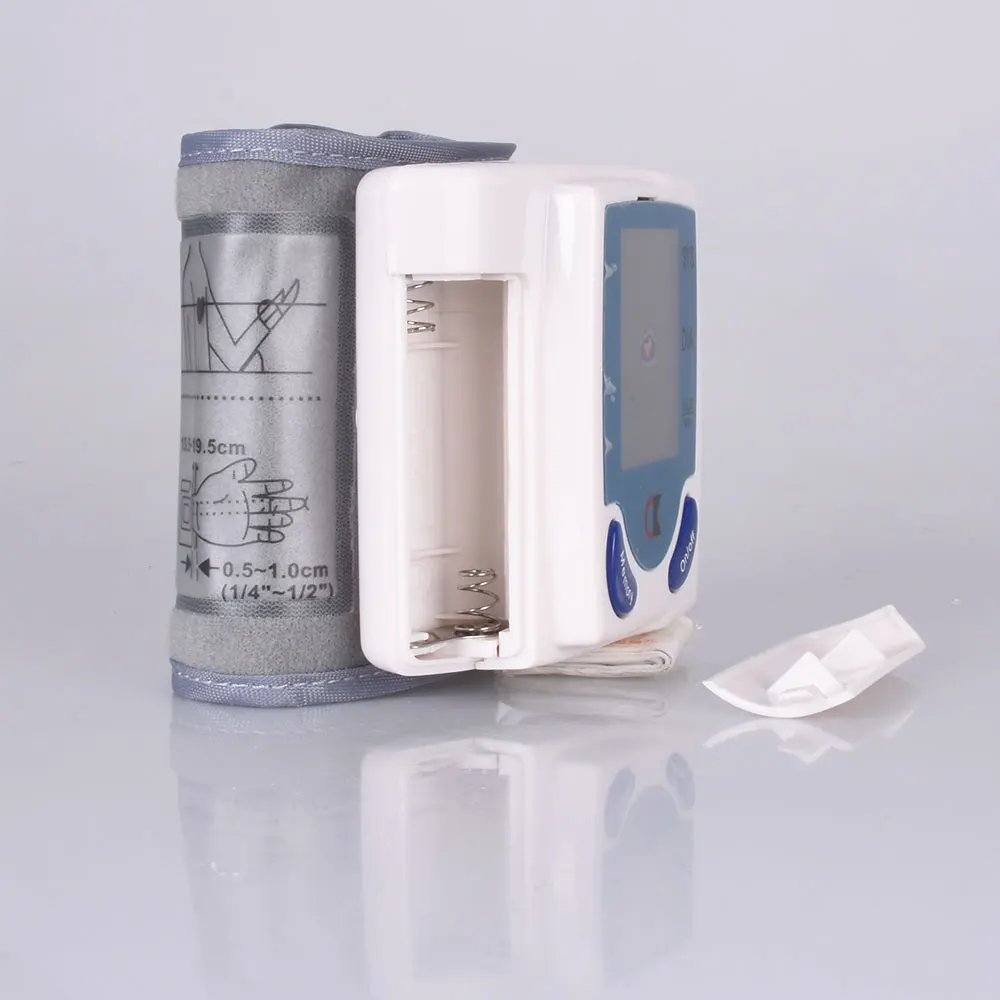 Монитор артериального давления на запястье медицинский тонометр с голосовым