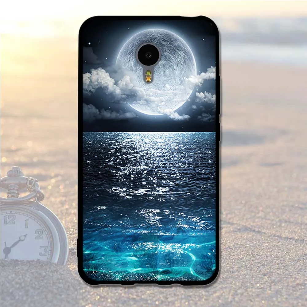 Мягкий чехол из ТПУ для Meizu m2 note, чехол, 5,5 дюймов, с рисунком, силиконовая задняя крышка для Meizu M2 NOTE Meilan Note 2, чехол для телефона s
