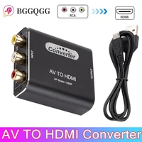 av to hdmi converter rca to hdmi 1080p rca video and audio converter support suitable for tvpc ps3 stbxbox dvd display