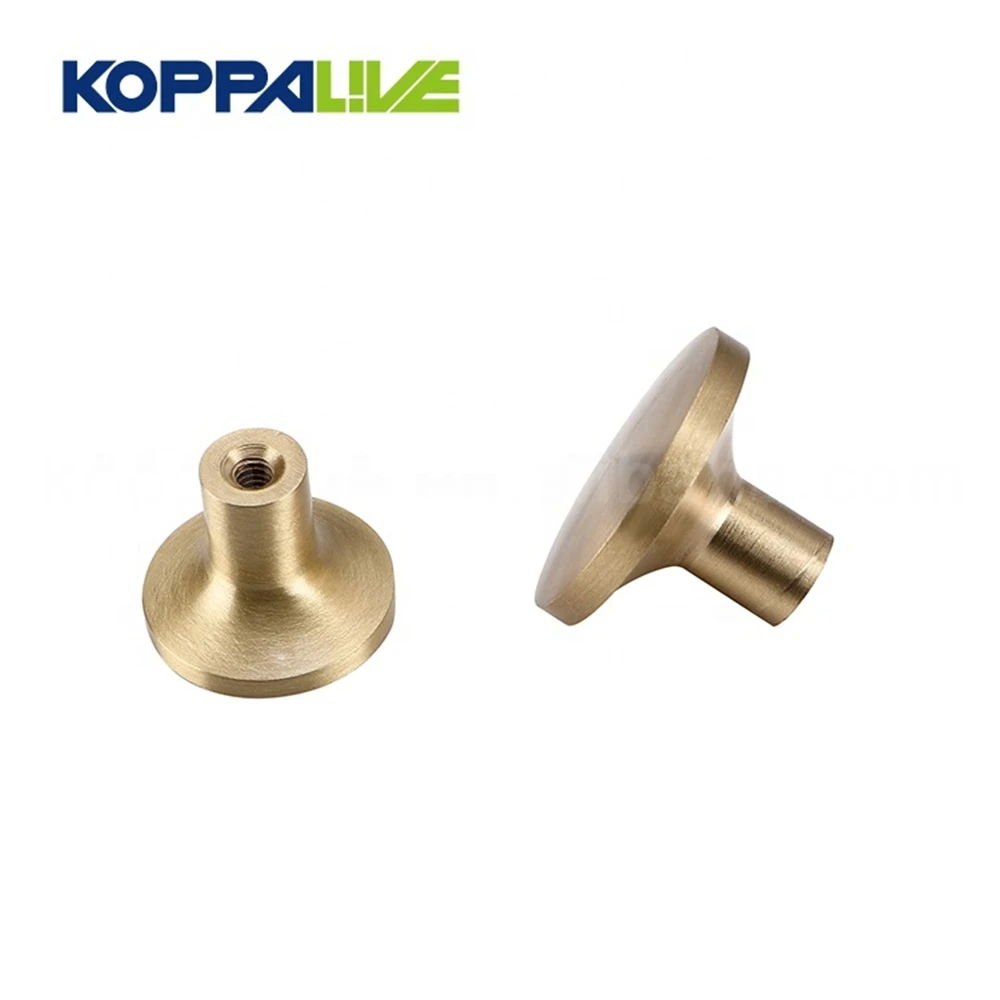 

Knobs and Handles Bedroom copper kitchen hardware furniture cabinet Knobs drawer pull single hole solid brass knobs