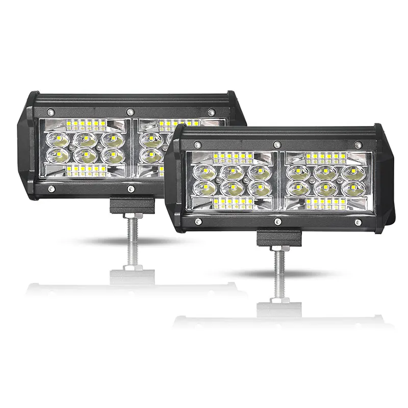 7 дюймовая светодиодная балка 3 х рядная прожекторная с комбинированным лучом
