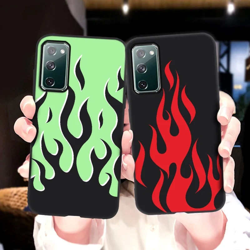 

For Samsung S20 Case S20 FE S20 Plus S20 Ultra Silicone Painting Soft TPU Phone Cover Fundas Samsung Galaxy S20 Lite Case Bumper