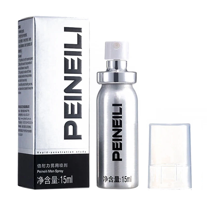 Peineili Sex Delay Spray for Men Male External Use Anti Premature Ejaculation Prolong 60 Minutes pen