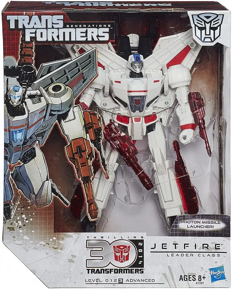 

25cm transformers toys 30th Anniversary Generations Leader Class Jetfire Bolide Action Figure Robot Model