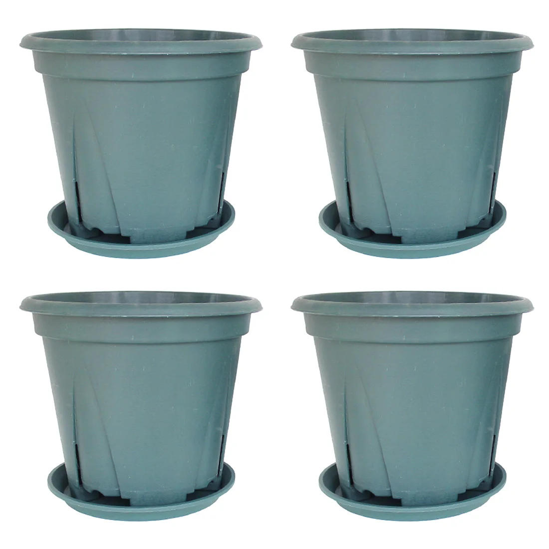 4 шт цветок дышащий щелевой пластиковый горшок дренаж растительный сетка садовый