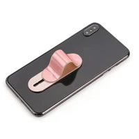 Universal Shaped Multi Band Mobile Phone Finger Ring Holder Grip Stand with Back Sticker for Tablet Phone Accessories