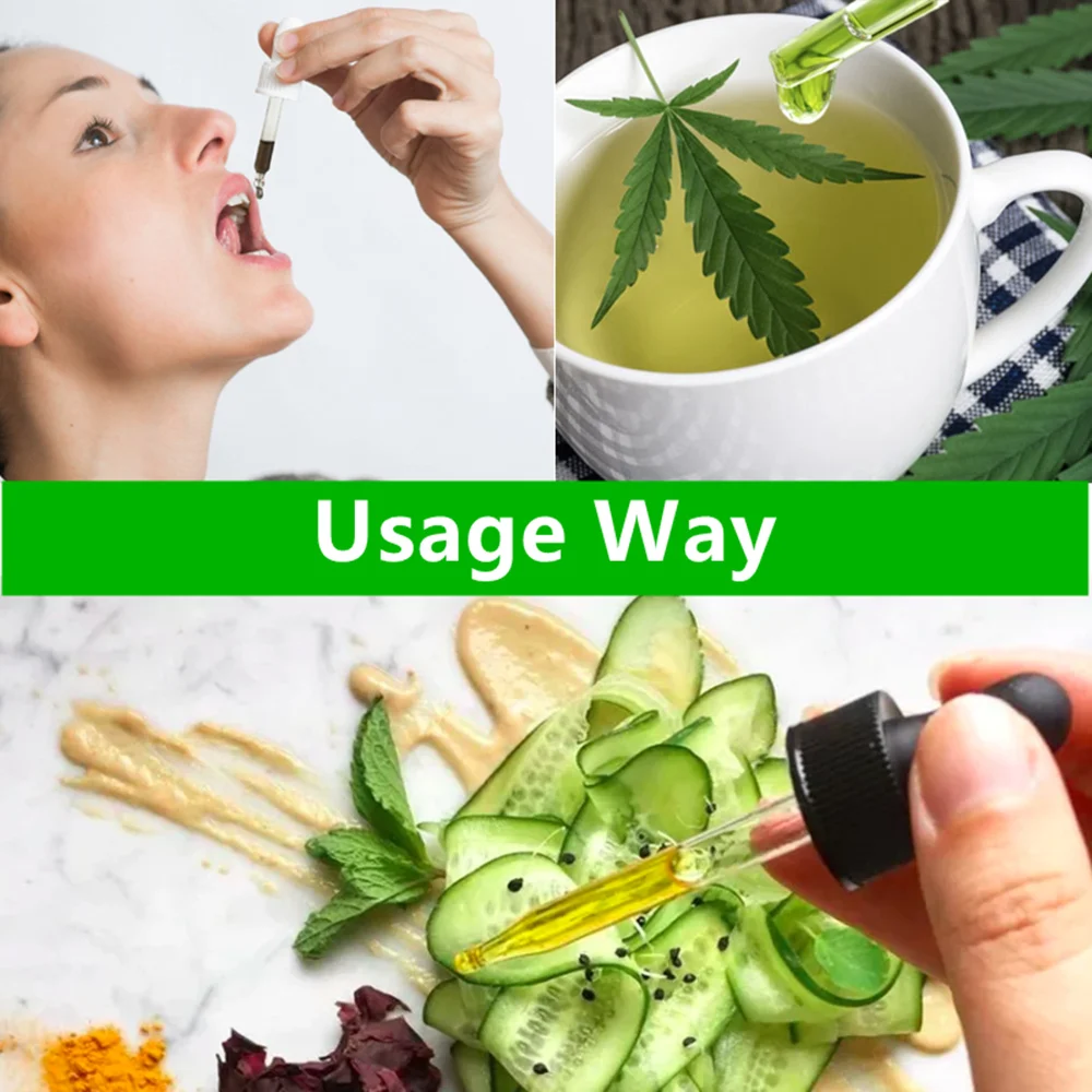 10 мл широкого спектра 5% \ 10% 20% 30% содержание масла CBD более 99% Чистый Экстракт