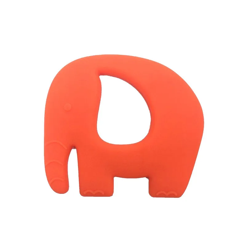 Грызунки из пищевого силикона для детей подвески сделай сам в виде слона