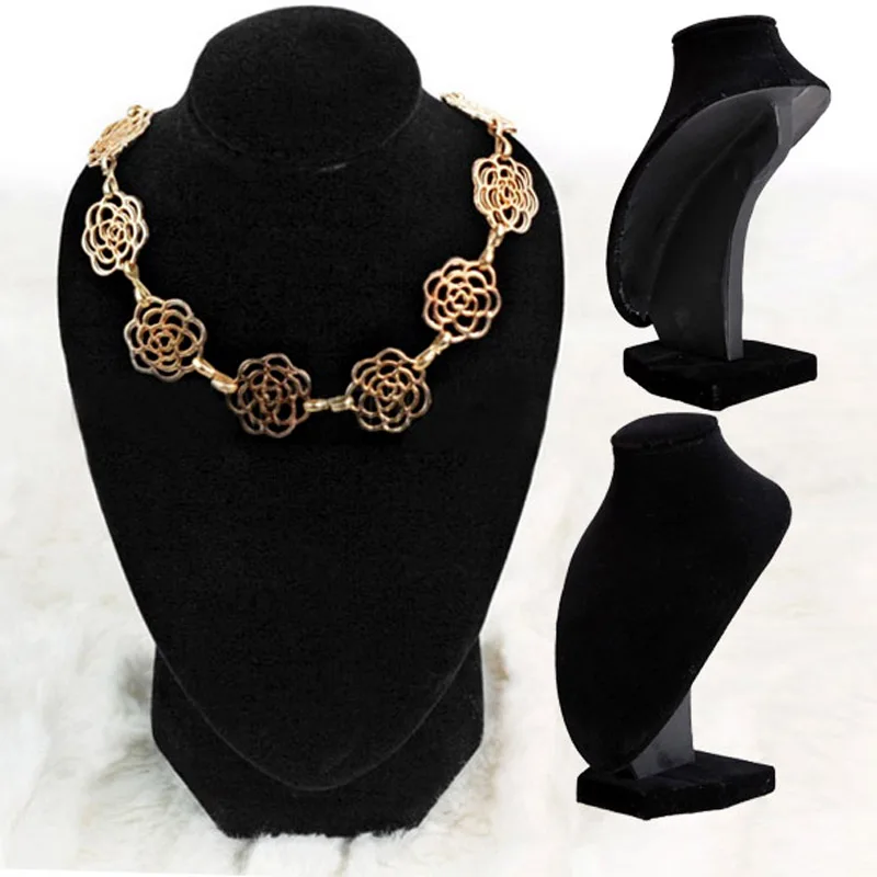 

Mannequin Necklace Jewelry Pendant Display Stand Holder Show Decorate Tool MAEA99