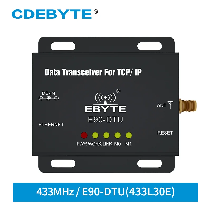 E90 DTU 433L30E Ethernet LoRa большой диапазон 433 МГц 1 Вт IoT uhf беспроводной трансивер rf модуль