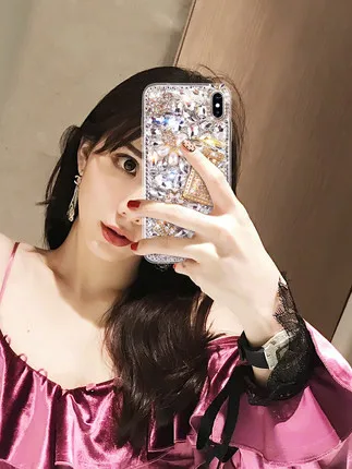 Luxury fashion Diamond Bling perfume bottle Case Cover For Samsung Galaxy j8 j4 j6 2018 PLUS j3 j5 j7 2017 Prime Phone Capa |
