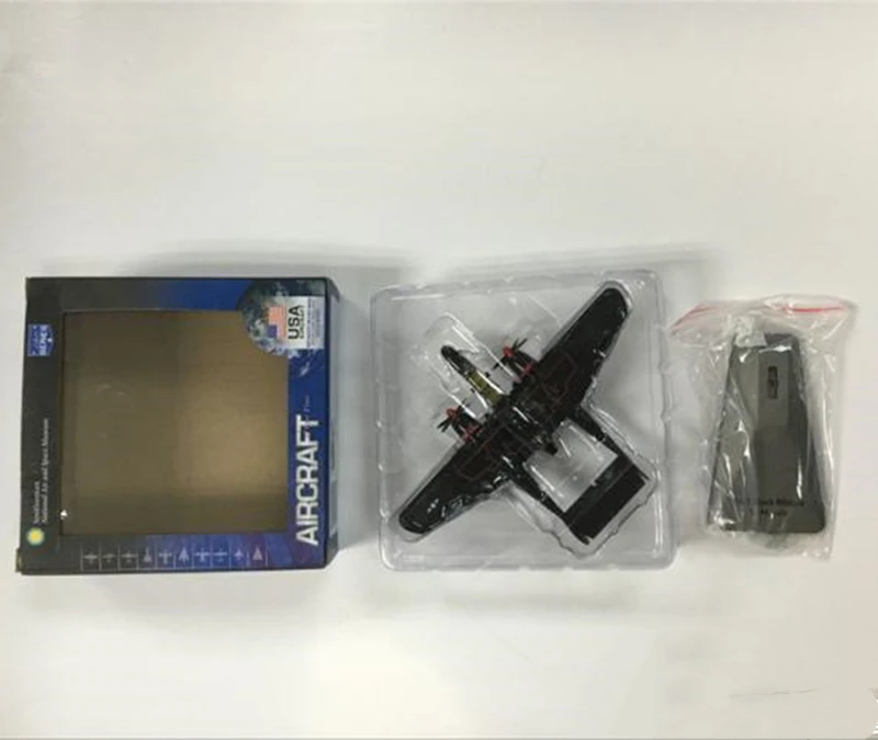 1:144 сплавный ночной боец P-61 Черная Вдова рекогносцирующий самолет модель