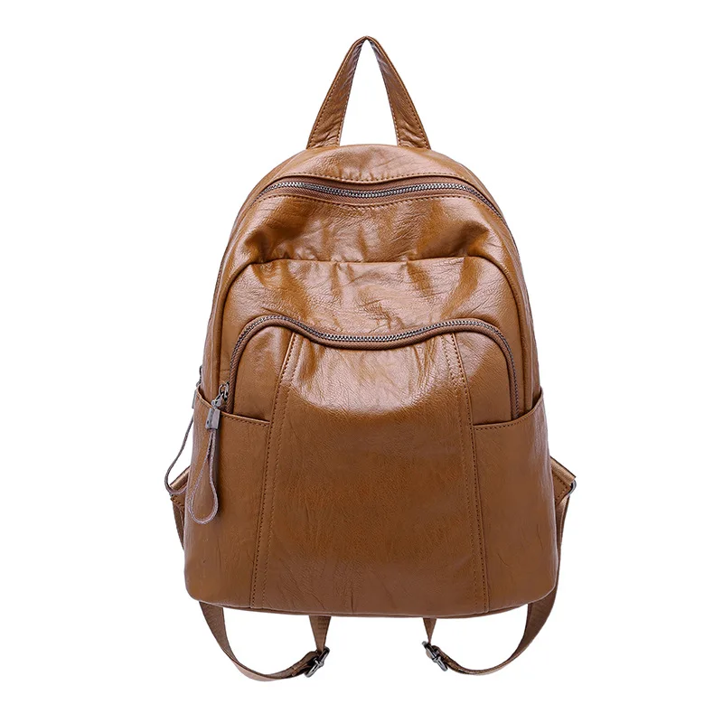 Кожаная сумка на плечо женская 2019 новая корейская мода Повседневная Овчина