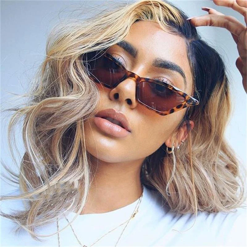 Очки солнцезащитные женские кошачий глаз модные брендовые дизайнерские