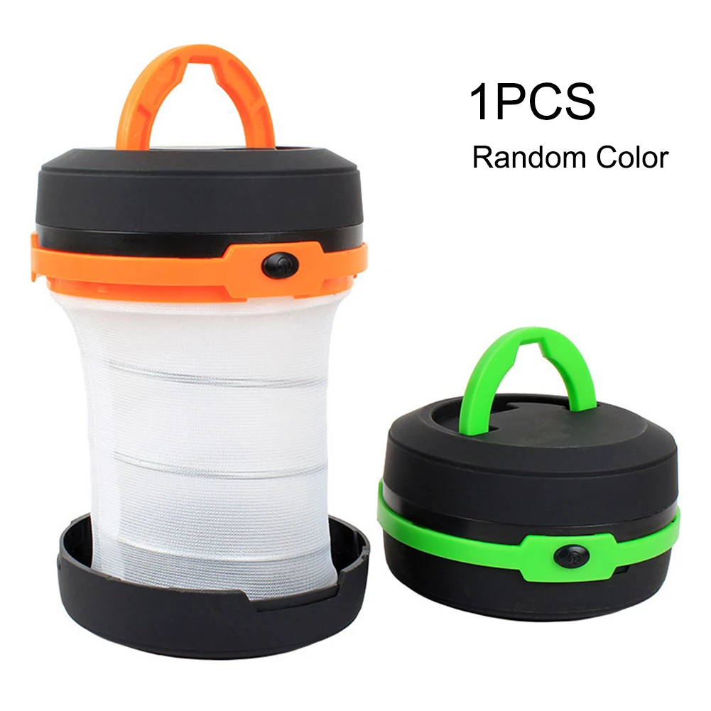Fortable Outdoor Flashlight Retractable LED Camping Light Lantern Torch Tent Lamp with Foldable Hook For Emergency | Спорт и