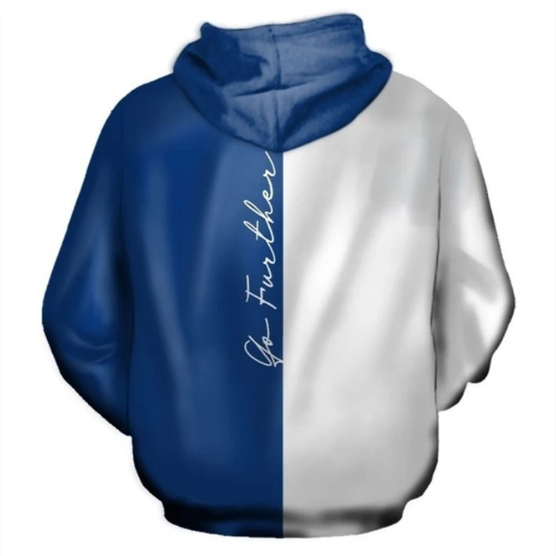 

New Men's Spring and Autumn Ford Logo 3D Hoodie Casual Fashion Harajuku Hoodie