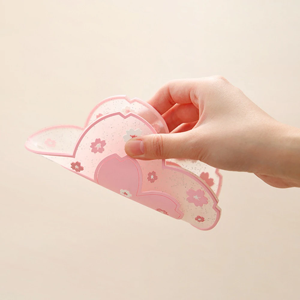 

Cherry Blossom Heat Insulation Table Mat Family Office Anti-skid Tea Milk Coffee Cup Coaster Potholder Kitchen Gift Cookware