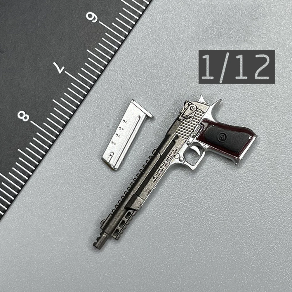 

New Toy 1/12th Game Elements Resident Of The Evil War The Secondary Pistol Version PVC Material Can't Be Fired For Figures