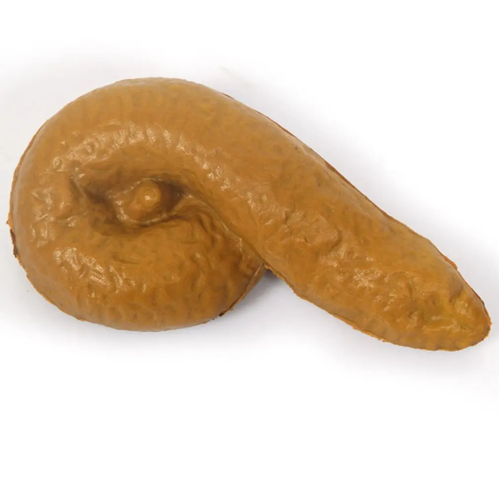 Для розыгрыша искусственный Корма Turd Дерьмо ПУ брутто шутка пакость Новинка
