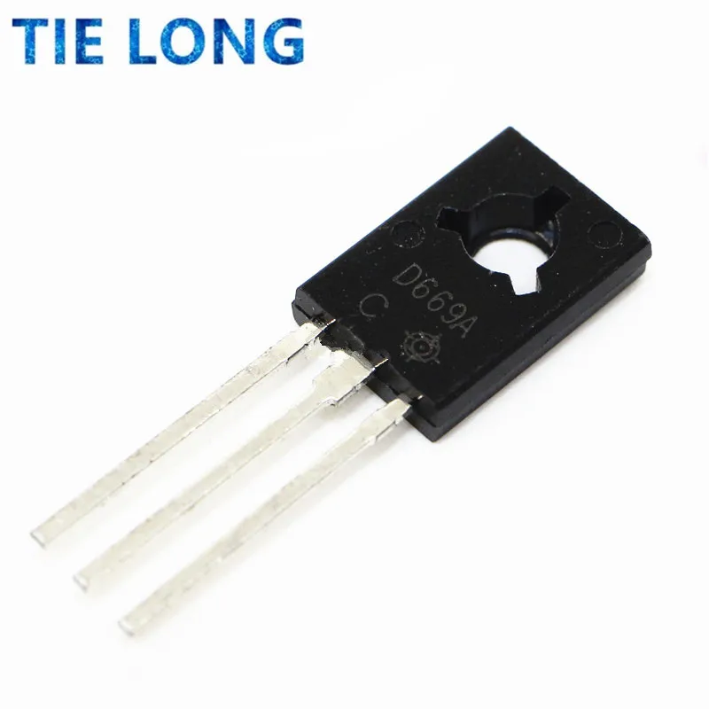 Новые и оригинальные триоды 10 шт. 2SD669A Φ 2SD669 D669A D669 TO-126