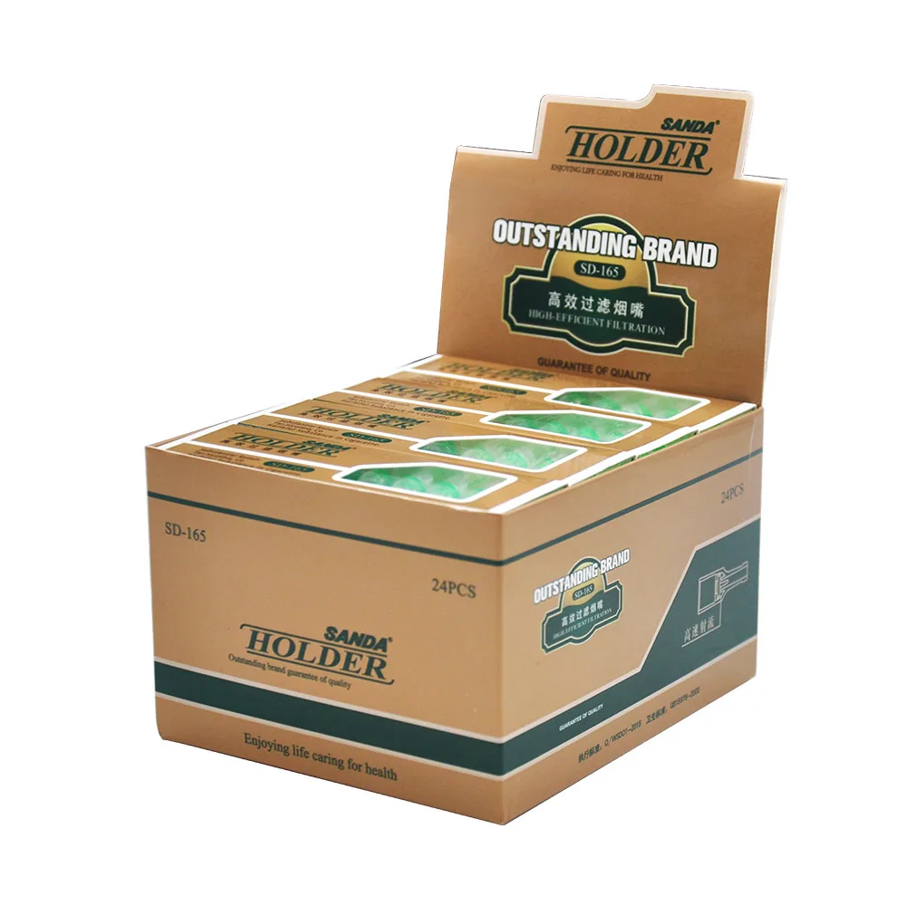 Одноразовый пластиковый фильтр для сигарет 7 мм стандартный размер держатель фильтрации сигарет|Трубки и