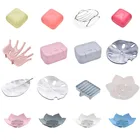 1 шт. мыльница Нескользящие завод по производству мыла для Чехол Коробка ванная комната туалет душ лоток для сушки Ванная комната гаджеты