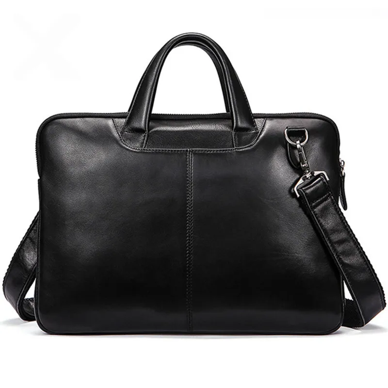 Известный бренд новый дизайн мужской портфель из натуральной кожи сумки для
