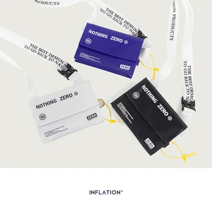 Нагрудная сумка с буквенным принтом 2020 для мужчин, маленький поясной кошелек, модная уличная сумка-мессенджер, 100% ПЭ, 224AI2019