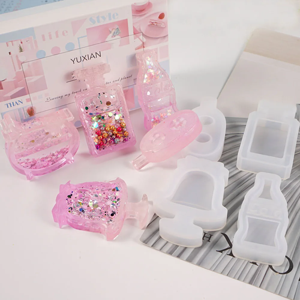 Бутылка для мороженого украшения дома из смолы литые формы силиконовые