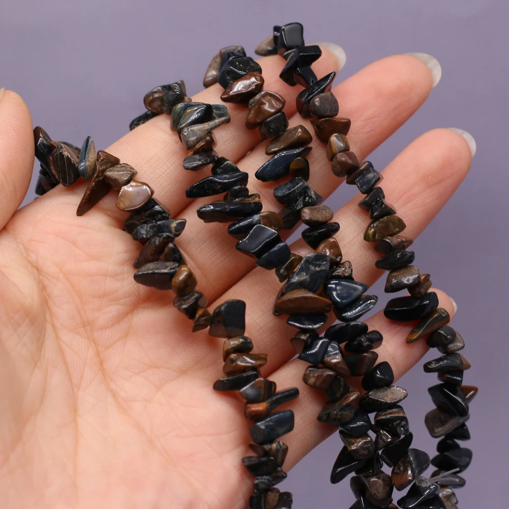 

New 2021Natural Semi-precious Stones Beads Tiger Eye Stone Gravel Crafts Making DIY Necklace Bracelet Jewelry Accessories Gift