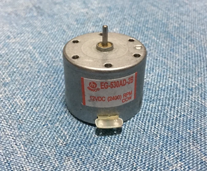 Двигатель постоянного тока EG-530AD 9 в 6 в 12 В CW CCW 2400 об/мин звукозаписывающее устройство аудио усилитель мощности мотор рекордер мотор