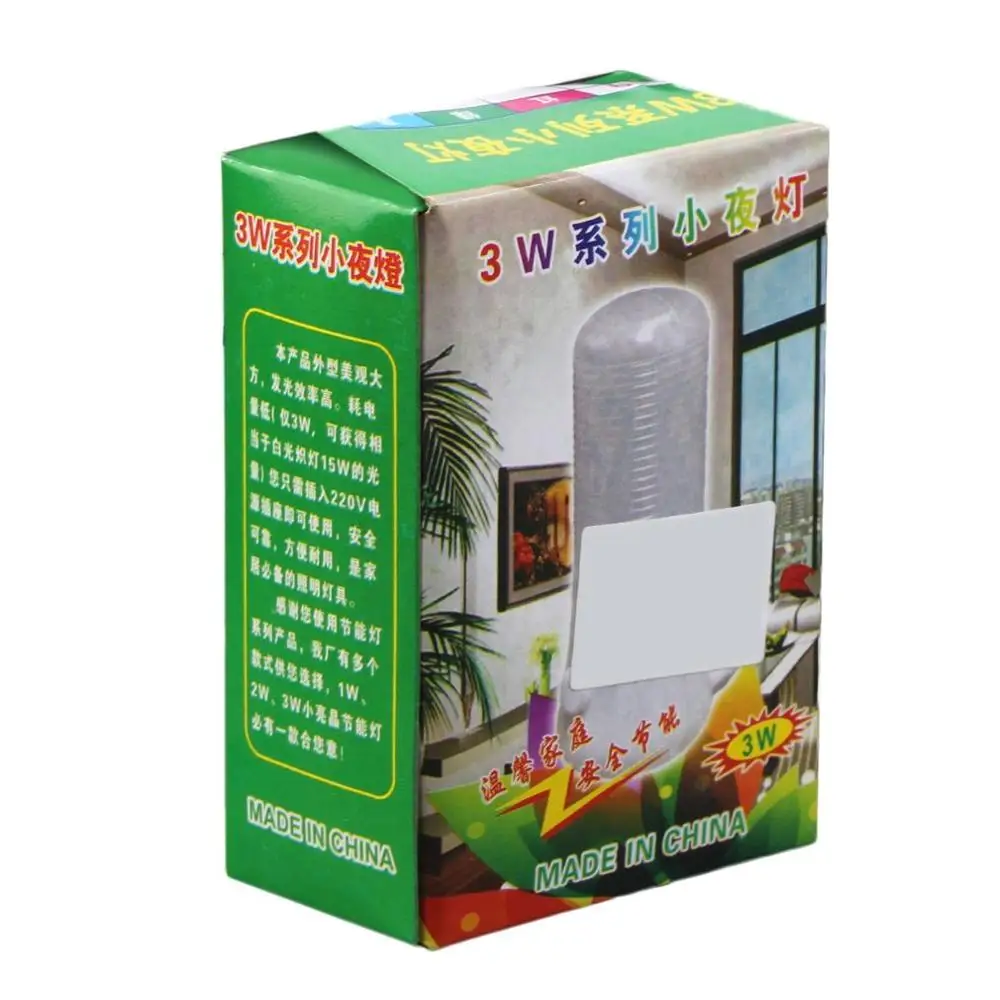 

LED Night Light Lamp Shade Wall Night Light White Saving Energy Nightlight Lamp For Children Kids Living Room Bedroom Lighting
