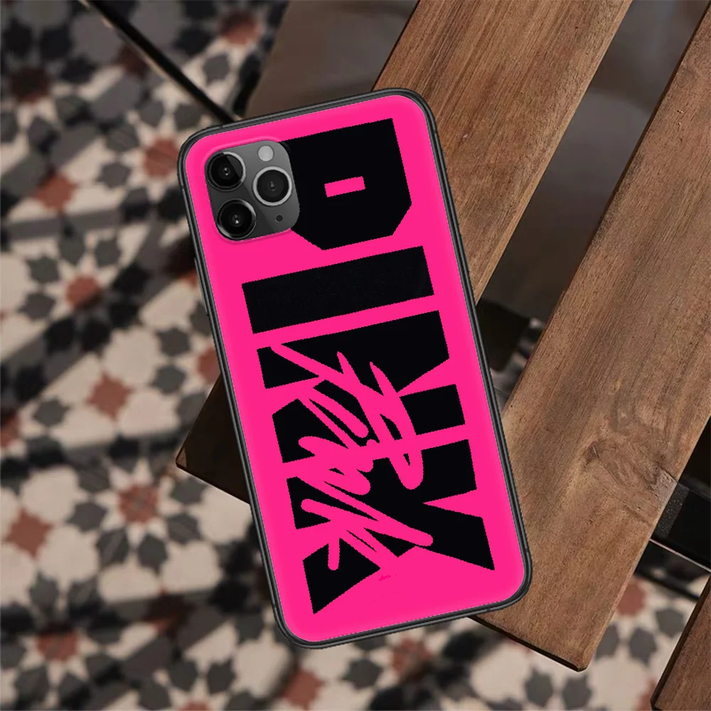 

VS PINK LOVE Secret Phone Case For Iphone 12 Mini 11 PRO XR X XS MAX 6 6s 7 8 Plus 4 5 5s SE 2020 black Prime Silicone Etui