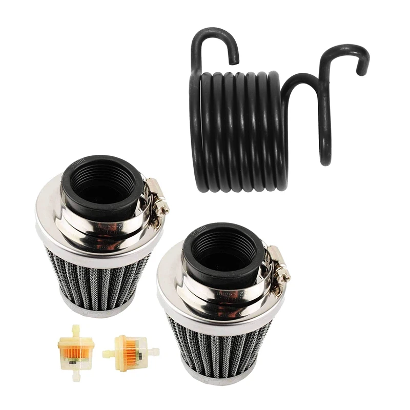 

1x Air Hammer Retaining Spring,Inner Diameter of 29mm & 2x 35mm Air Filter for 50Cc,70Cc,90Cc,100Cc,110Cc