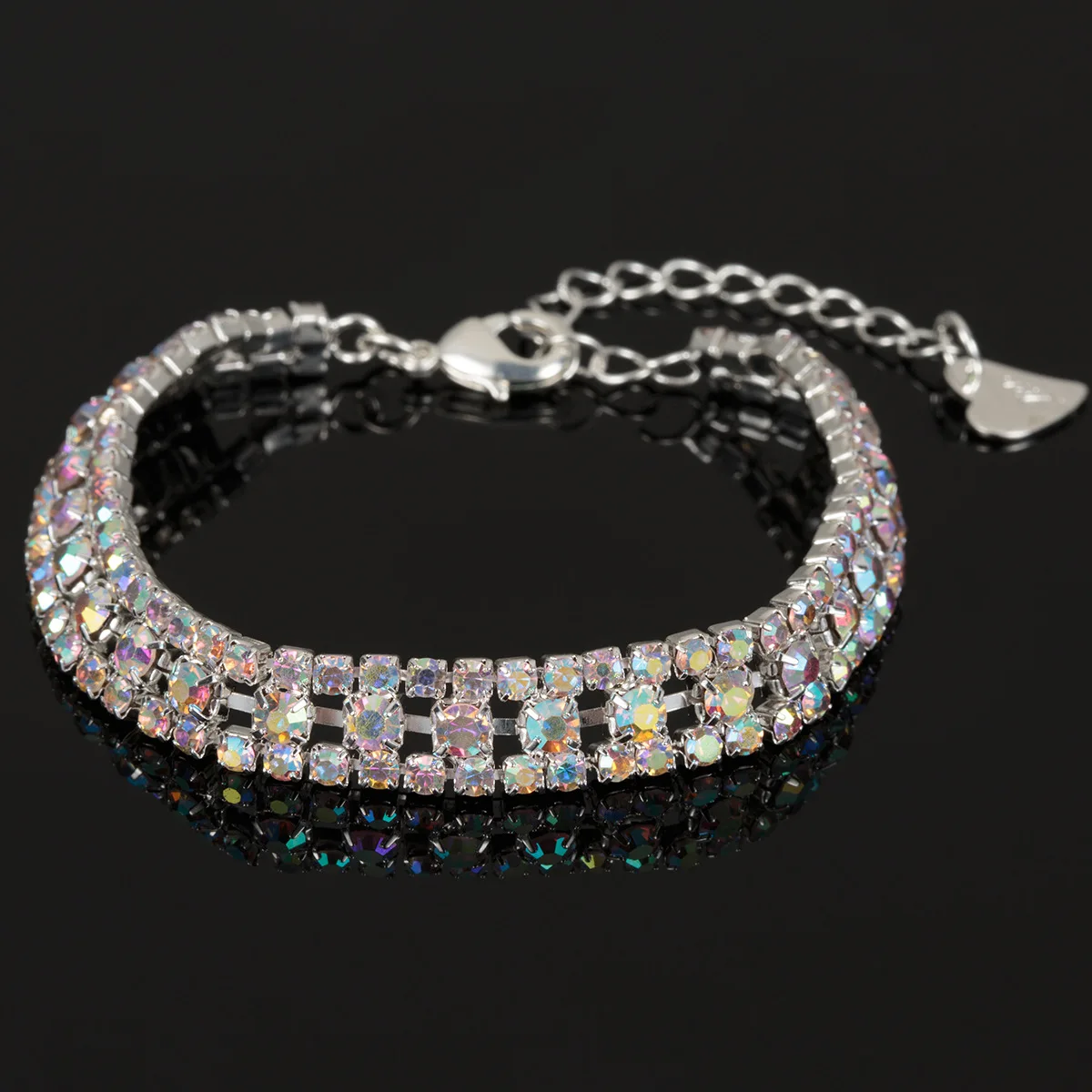 

Personalized simple rhinestone boudoir honey bracelet female Korean fresh and sweet bracelet beautiful girl party birthday gift