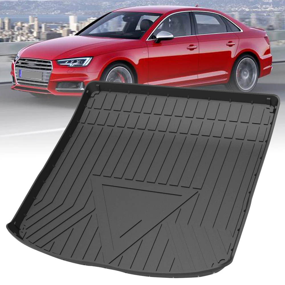 Custom Car Trunk Mat For Audi S4 2018 2019 2020 For Audi Q8 2019-2020 TPE Car Accessories Custom Cargo Liner