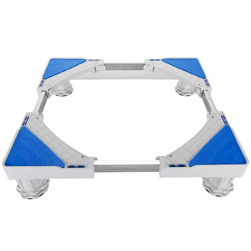 

Washing Machine Holder Universal Mobile Fridge Stand Movable Refrigerator Trolley Adjustable Base for Dryer Refrigerator