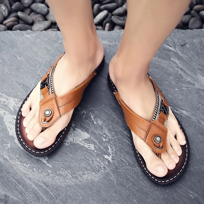 

Summer Sandals Men Sandali Uomo Sandale Homme Cuir Sandalia Masculino Sandalias Hombre Verano Sandals Shoes Men V Ritable