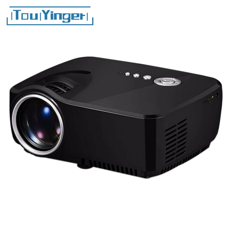 Мини портативный G90 проектор Full HD для домашних кинотеатров,LED телевизоров,видеоигр с разрешением 1080